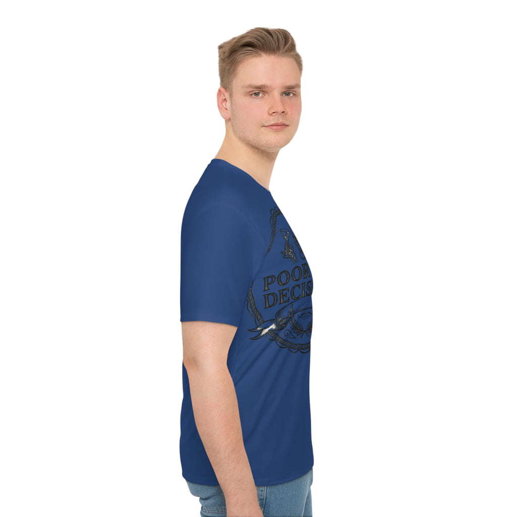 Men's 'Poor Life Decisions' Graphic T-Shirt - Funny Drinking & Party Tee