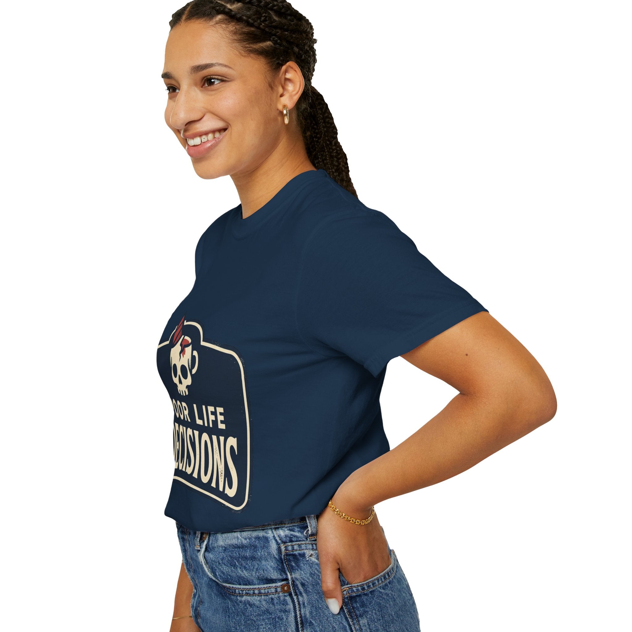 Poor Life Decisions Skull T-Shirt