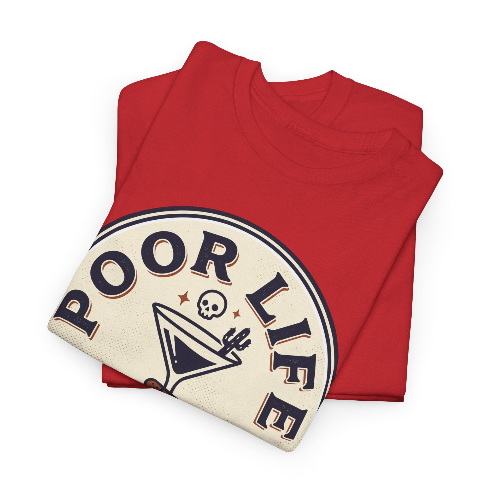 Poor Life Decisions T-Shirt — Funny Cocktail Graphic Tee for Party Lovers