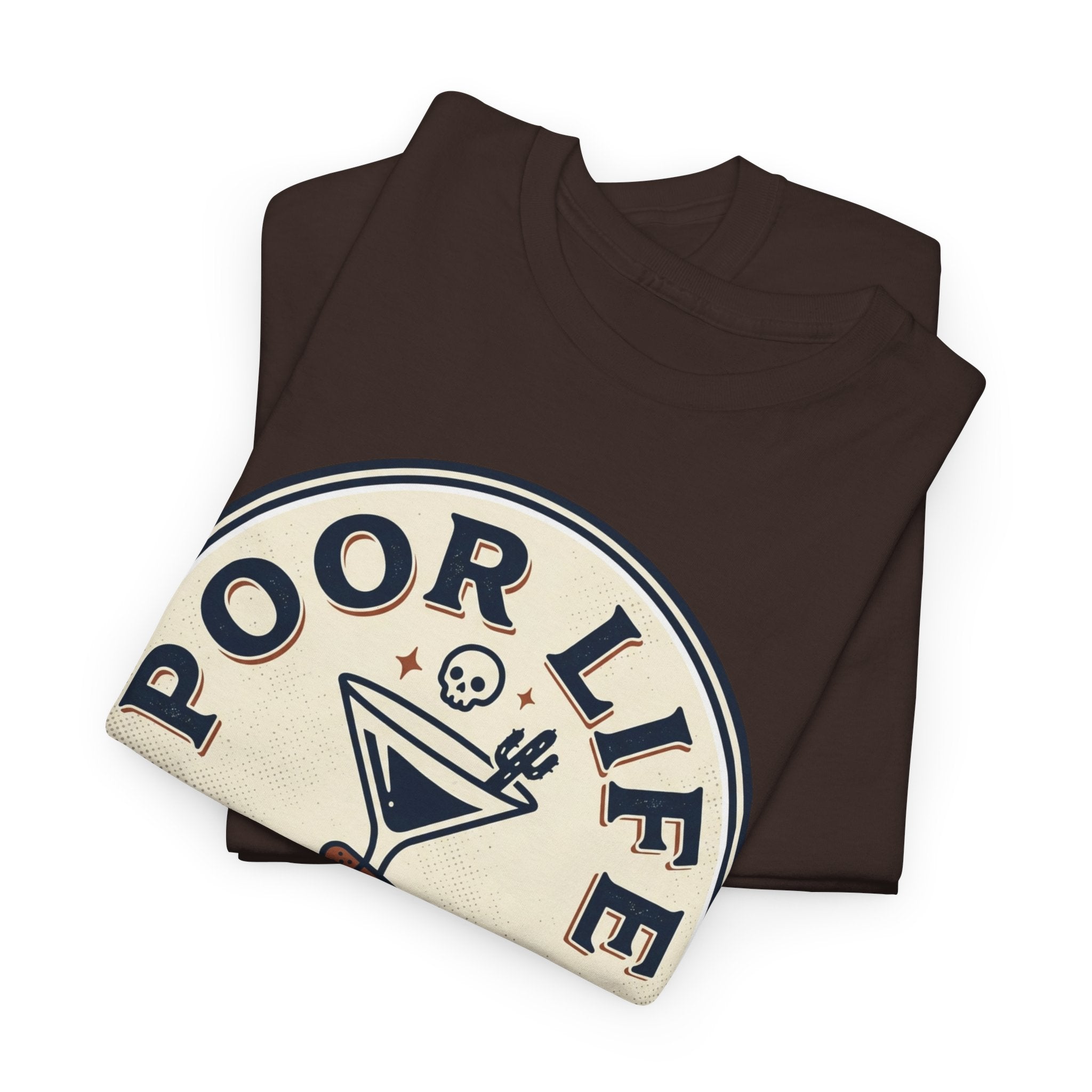 Poor Life Decisions T-Shirt — Funny Cocktail Graphic Tee for Party Lovers