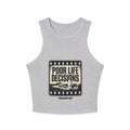 Racer Tank - "Poor Life Decisions" Retro Film Graphic