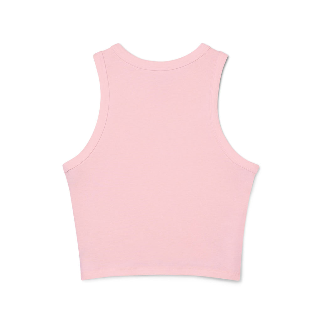 Racer Tank — 'Poor Life Decisions' Crown Graphic
