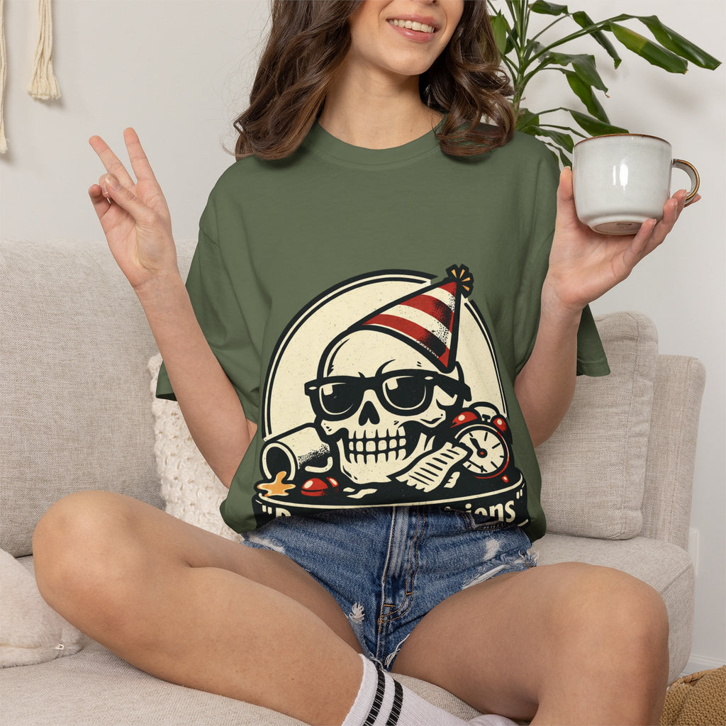 Poor Life Decisions Skull T-Shirt