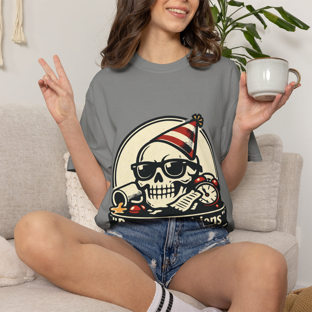 Poor Life Decisions Skull T-Shirt
