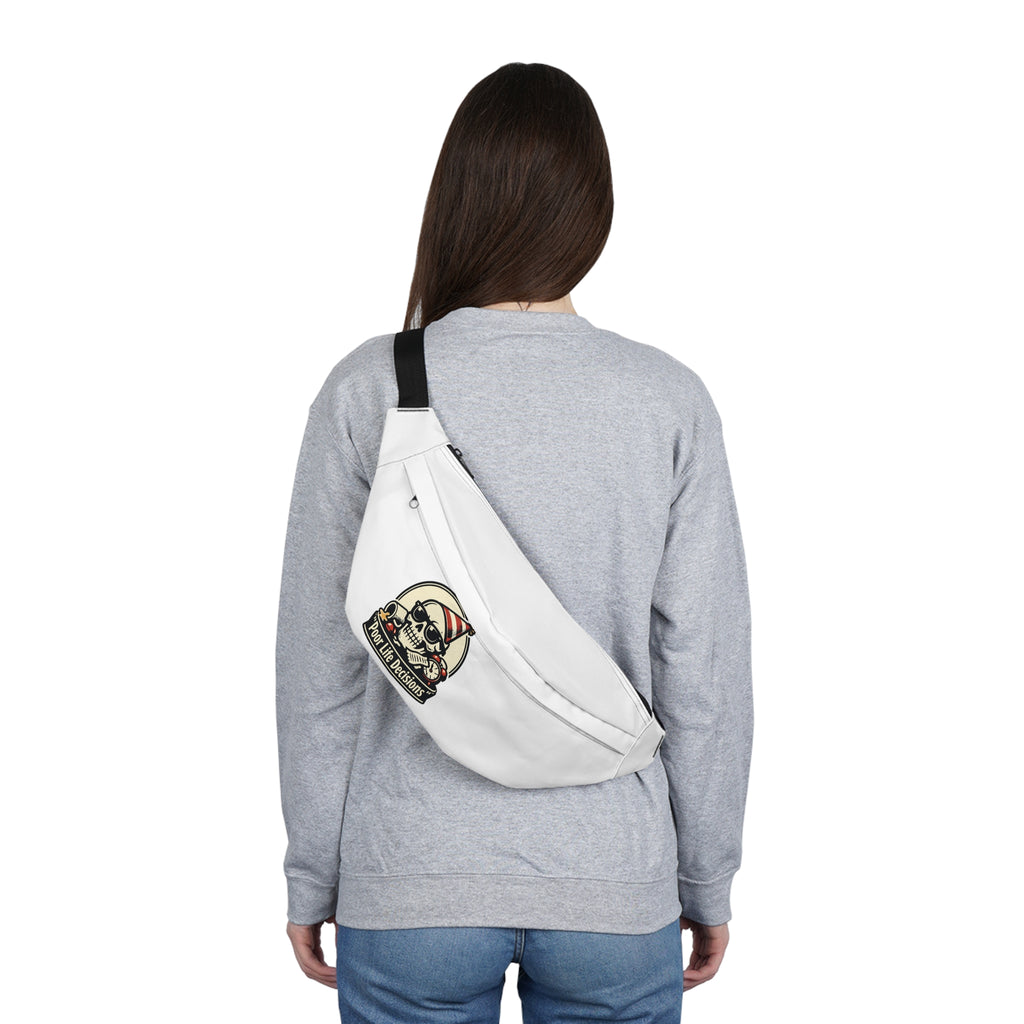 Skull & Beer 'Poor Life Decisions' Fanny Pack