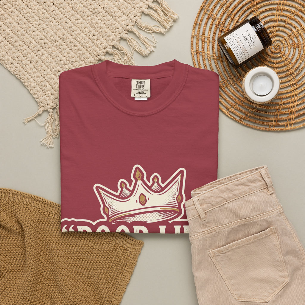 Poor Life Decisions T-Shirt — Funny Vintage Crown Graphic Tee