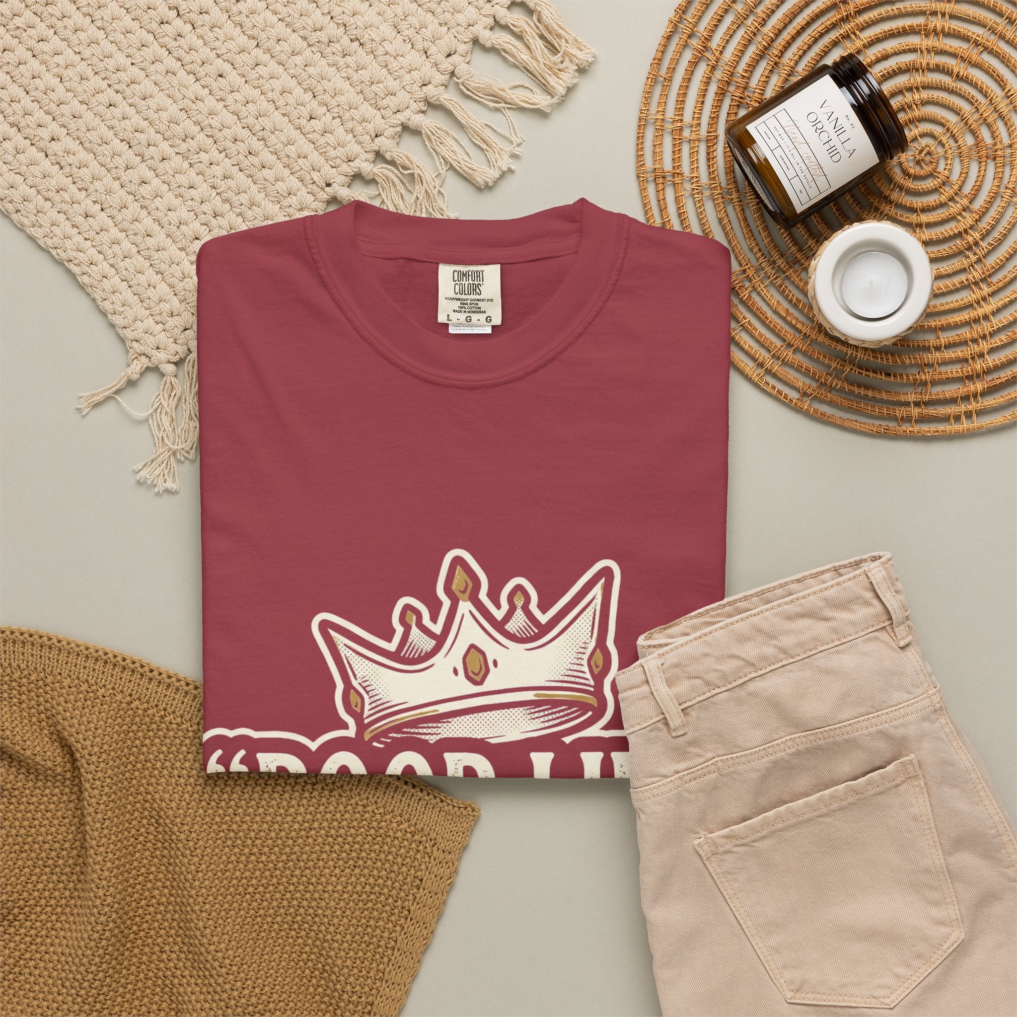Poor Life Decisions T-Shirt — Funny Vintage Crown Graphic Tee