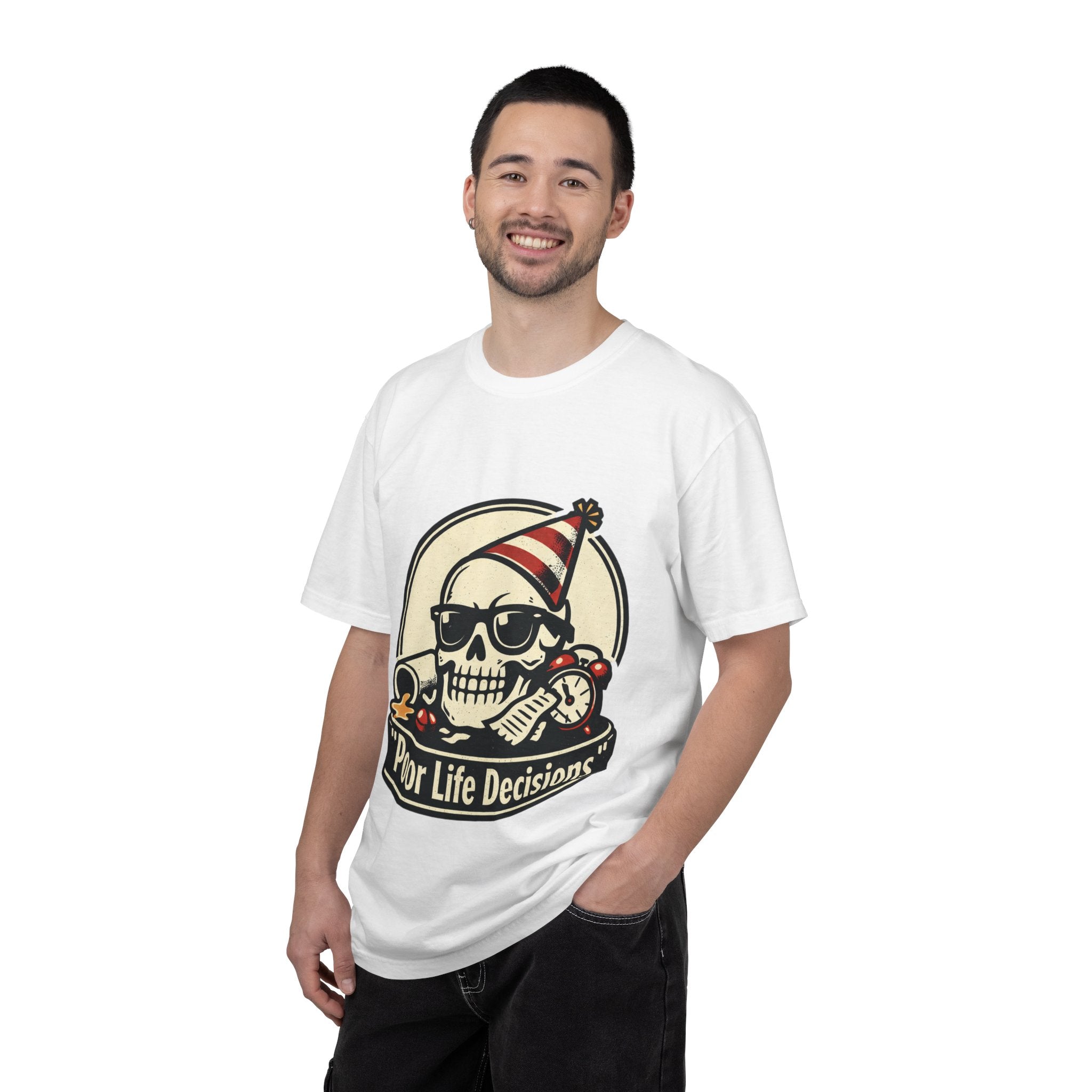 Poor Life Decisions Skull T-Shirt