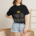 Poor Life Decisions Graphic T-Shirt — Drip Crown Streetwear Tee