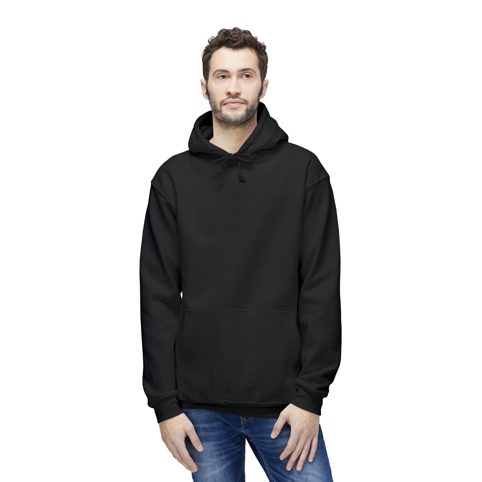 Poor Life Decisions Hoodie — White Graphic Hooded Sweatshirt