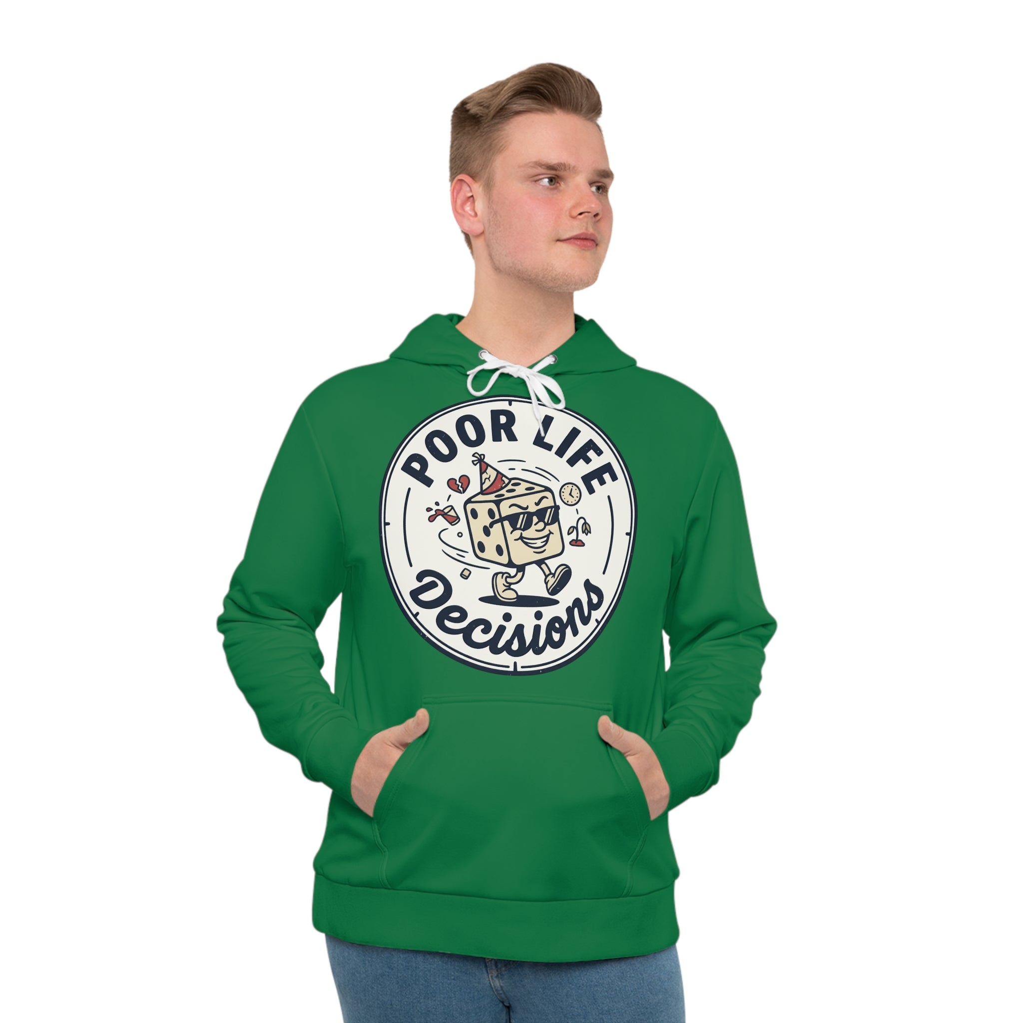 Poor Life Decisions Hoodie – Funny Graphic Men's Hoodie