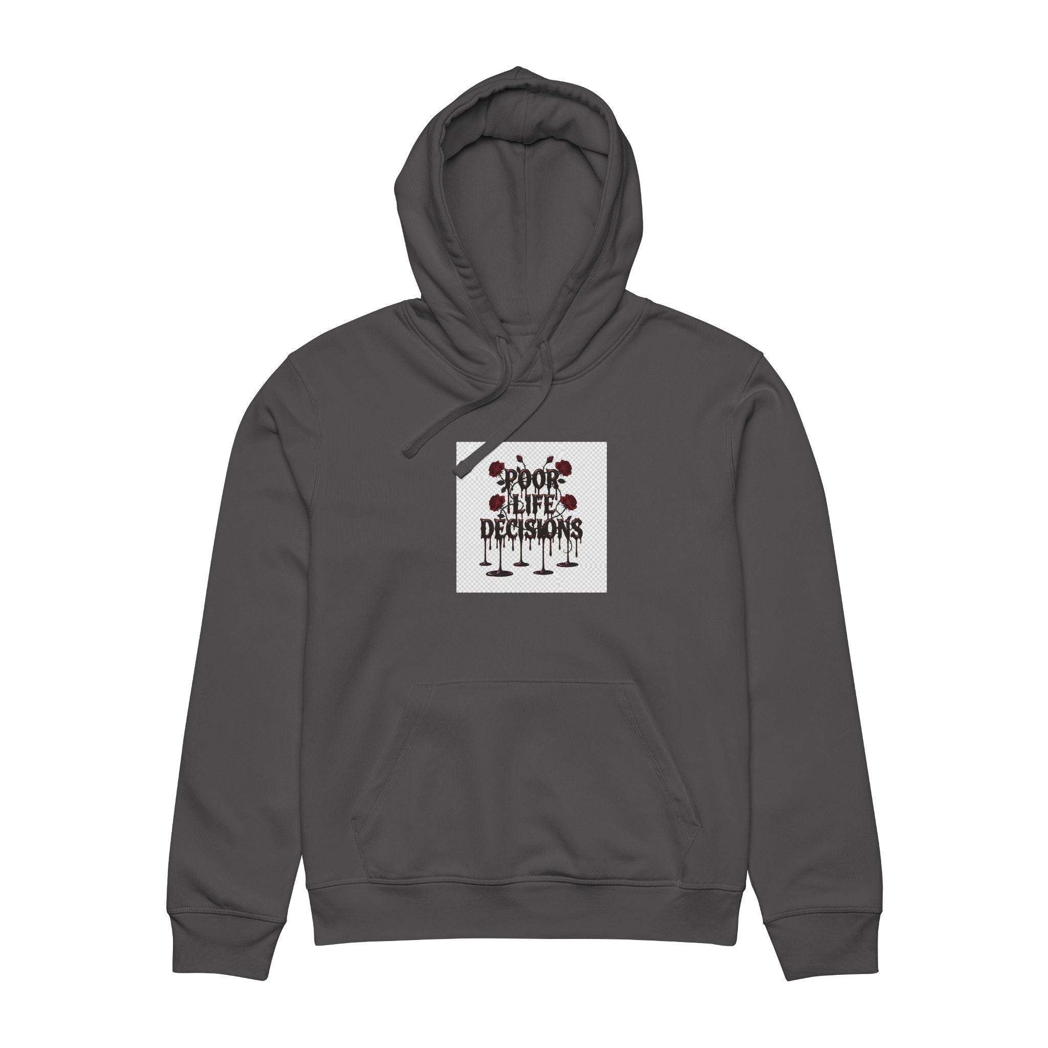 Drummer Hoodie — "Drop Beats Not Bombs" Graphic Music Pullover