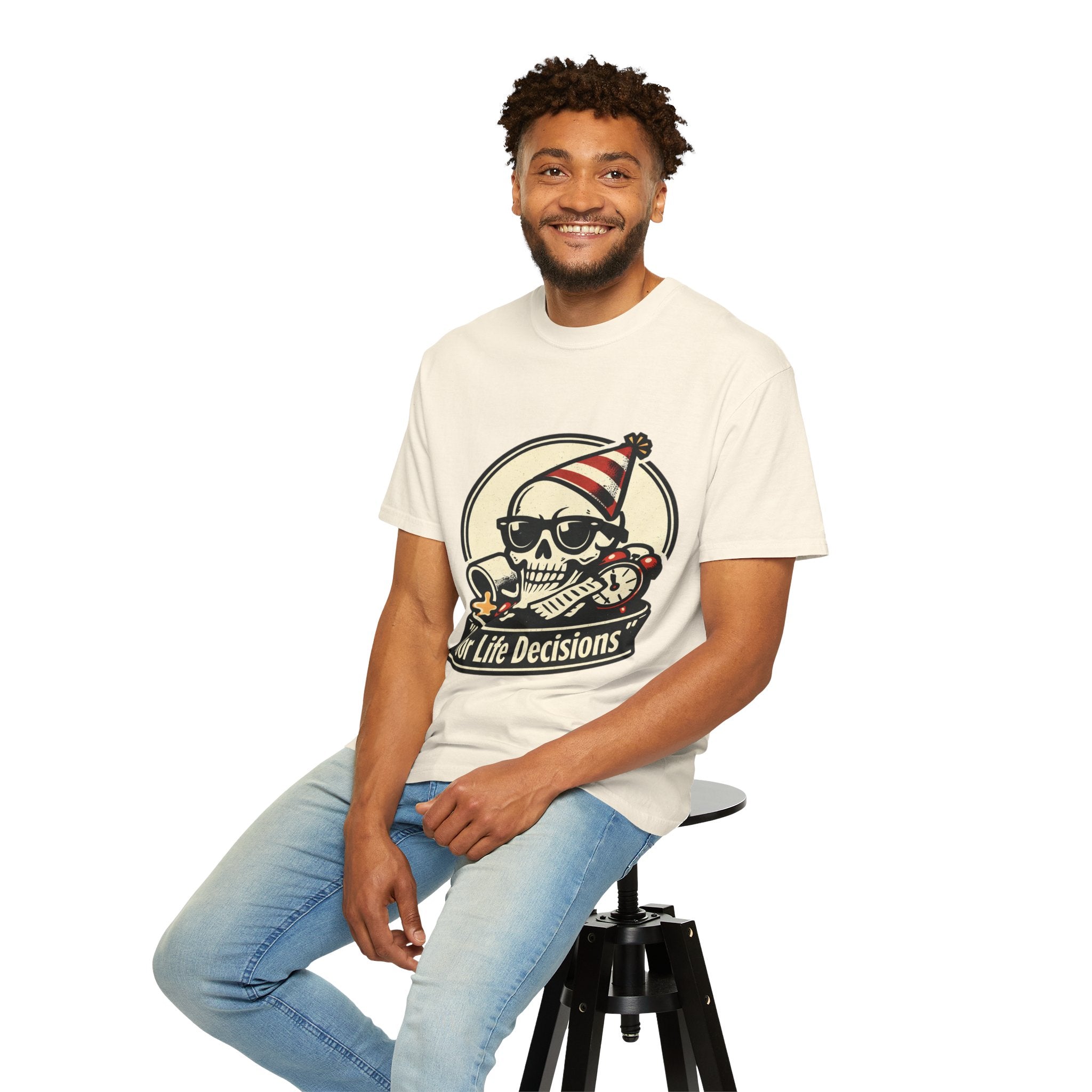 Poor Life Decisions Skull T-Shirt