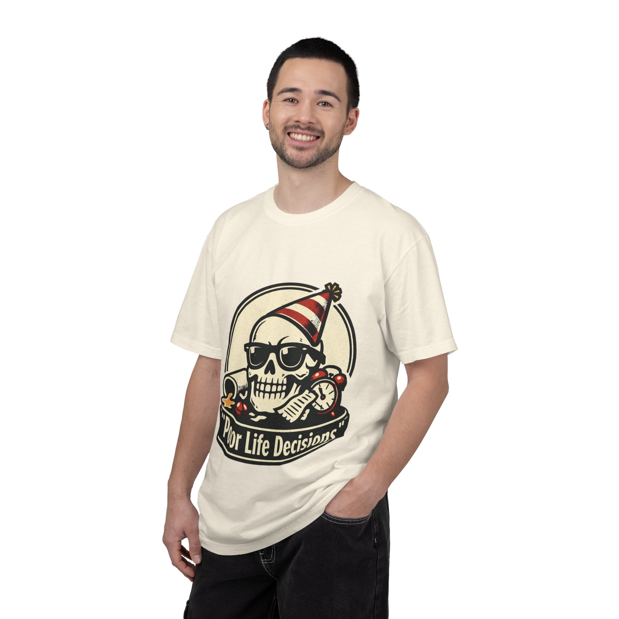 Poor Life Decisions Skull T-Shirt