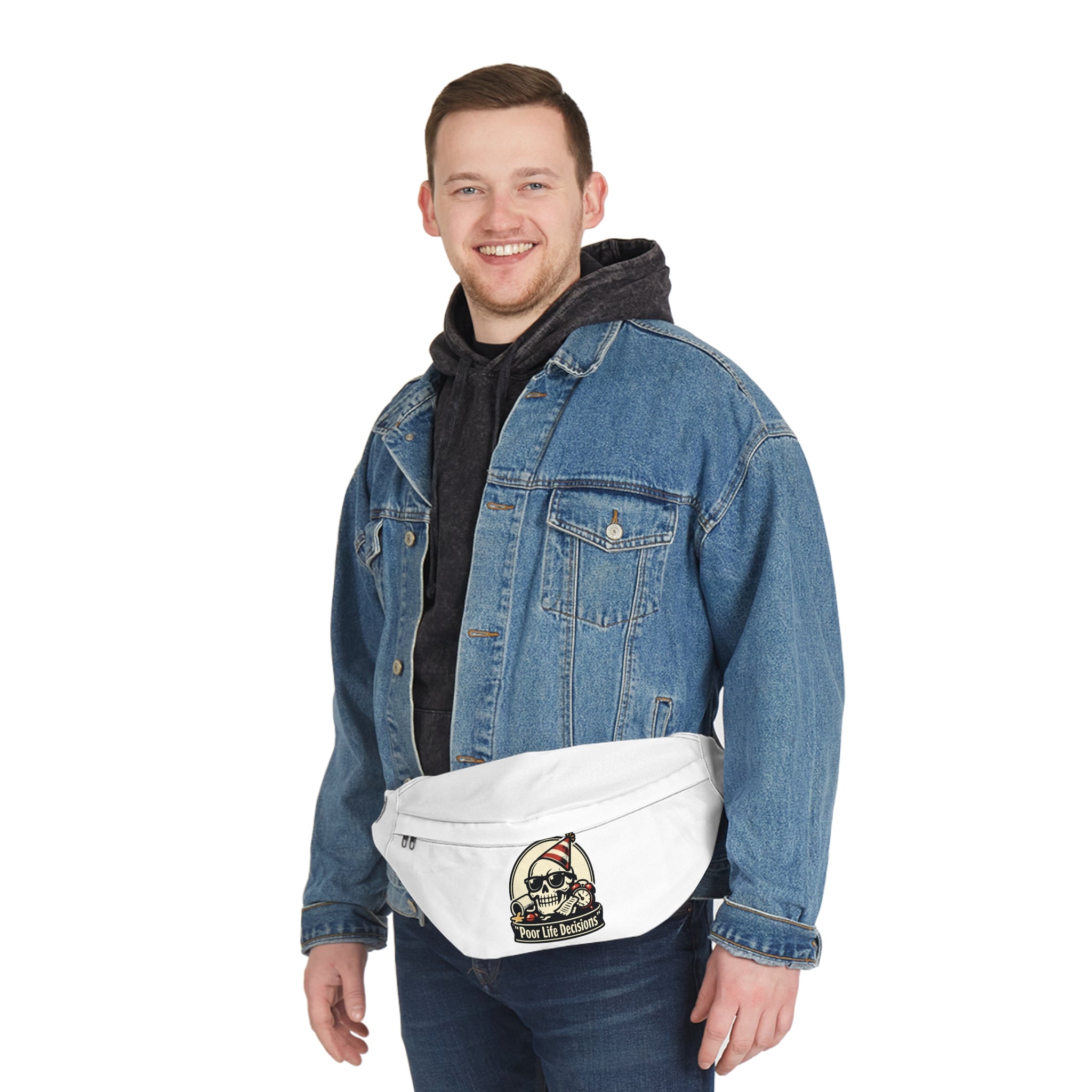 Skull & Beer 'Poor Life Decisions' Fanny Pack