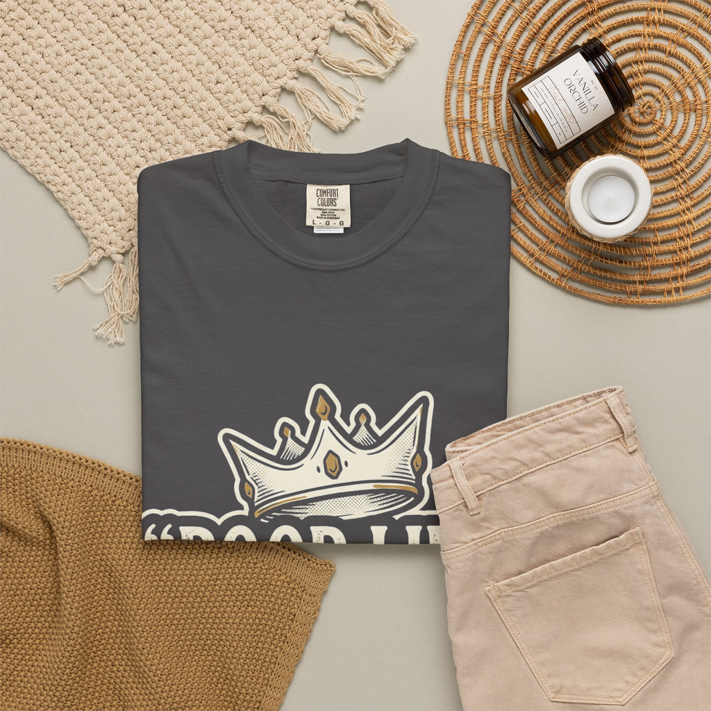 Poor Life Decisions T-Shirt — Funny Vintage Crown Graphic Tee