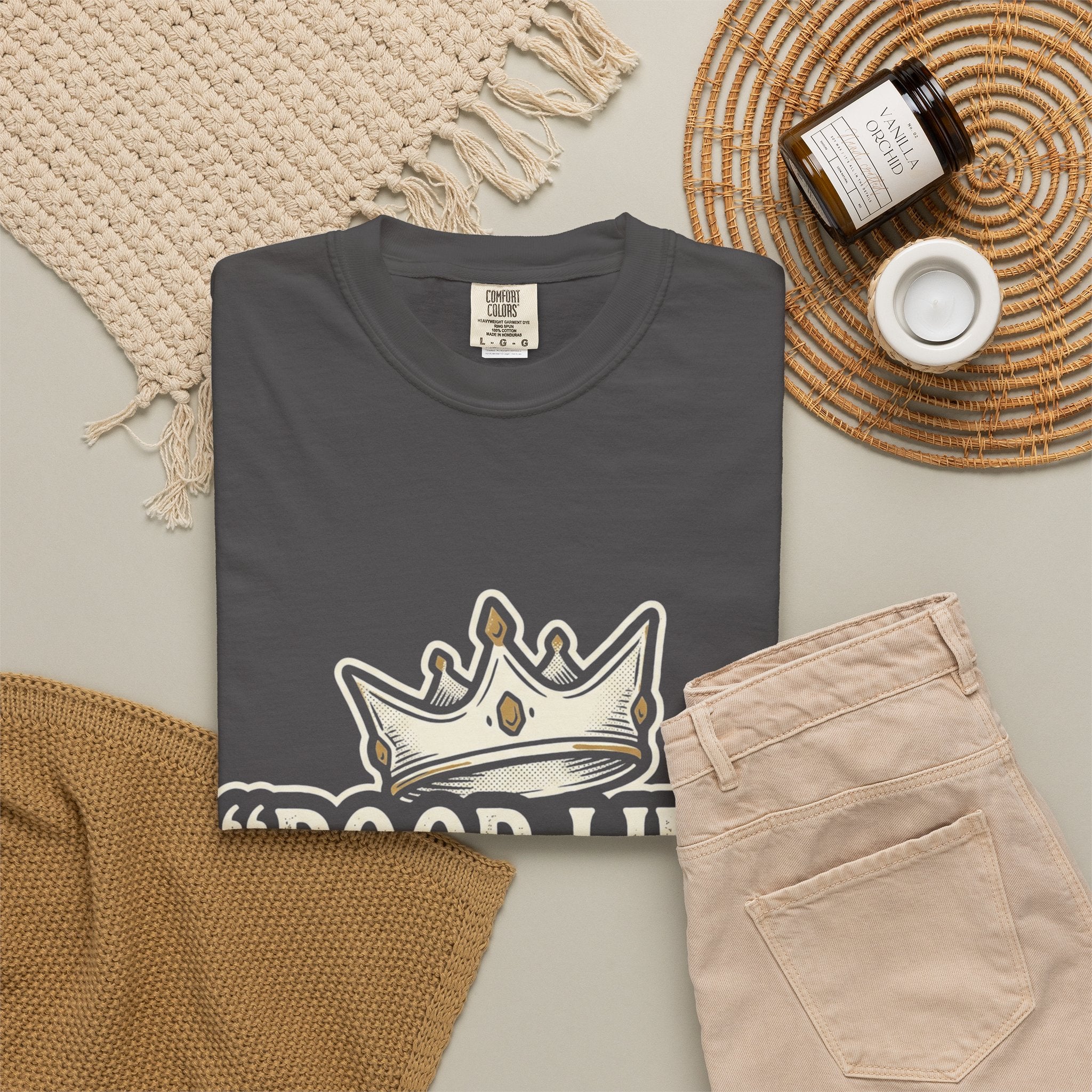 Poor Life Decisions T-Shirt — Funny Vintage Crown Graphic Tee