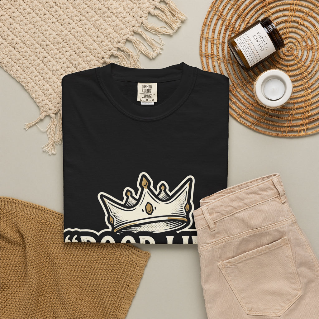Poor Life Decisions T-Shirt — Funny Vintage Crown Graphic Tee