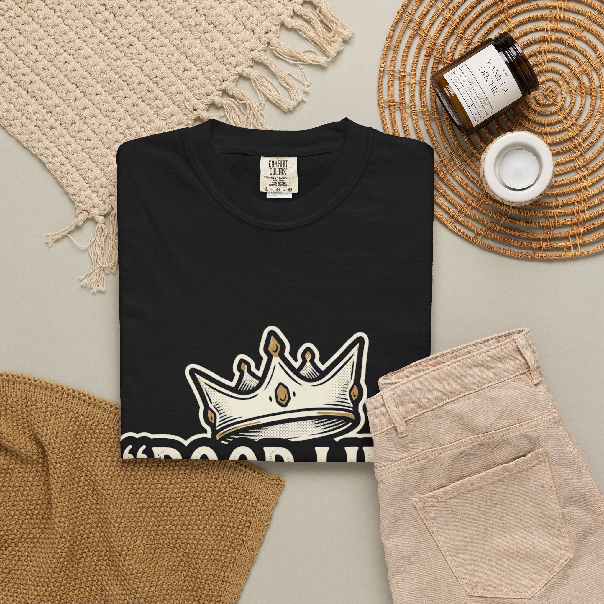 Poor Life Decisions T-Shirt — Funny Vintage Crown Graphic Tee