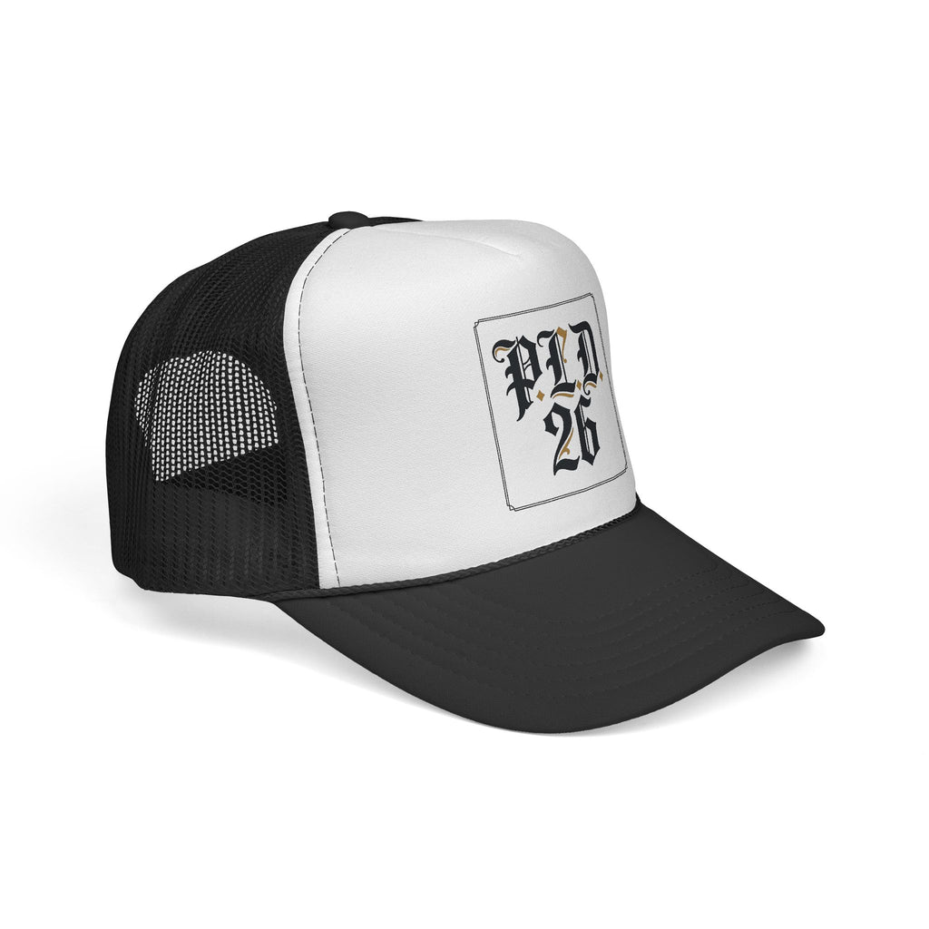 Trucker Cap — PLD 26 Gothic Logo Mesh Hat