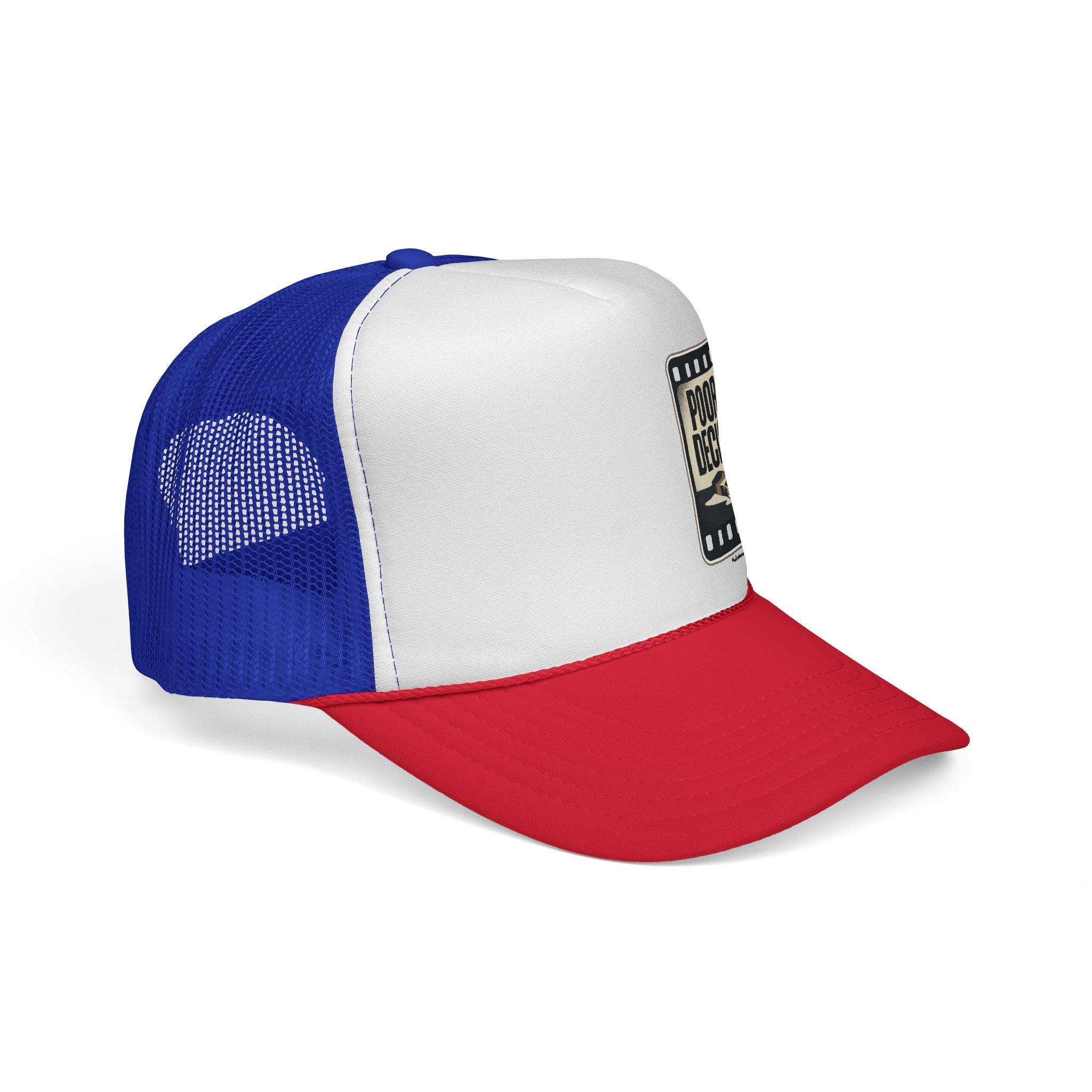 Trucker Cap — "Poor Life Decisions" Vintage Patch Hat