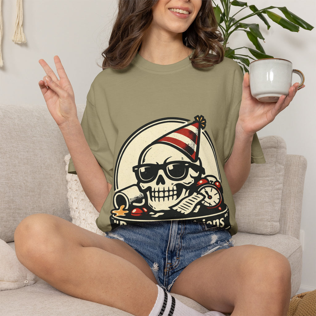 Poor Life Decisions Skull T-Shirt