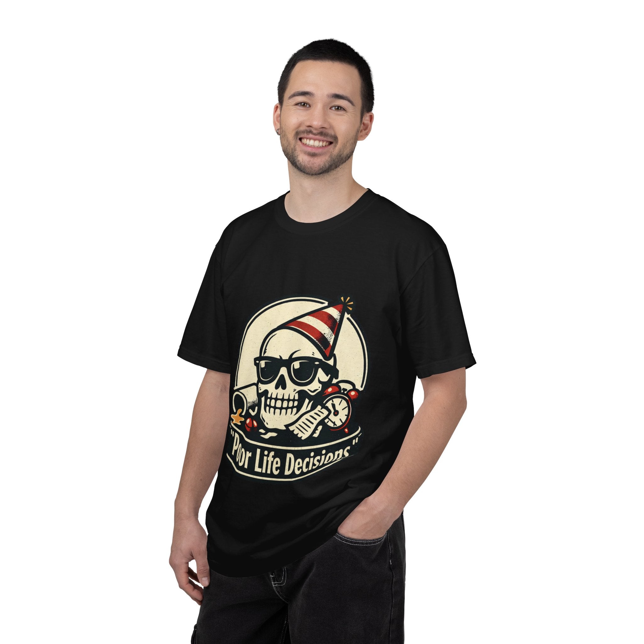 Poor Life Decisions Skull T-Shirt