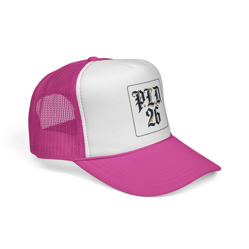 Trucker Cap — PLD 26 Gothic Logo Mesh Hat