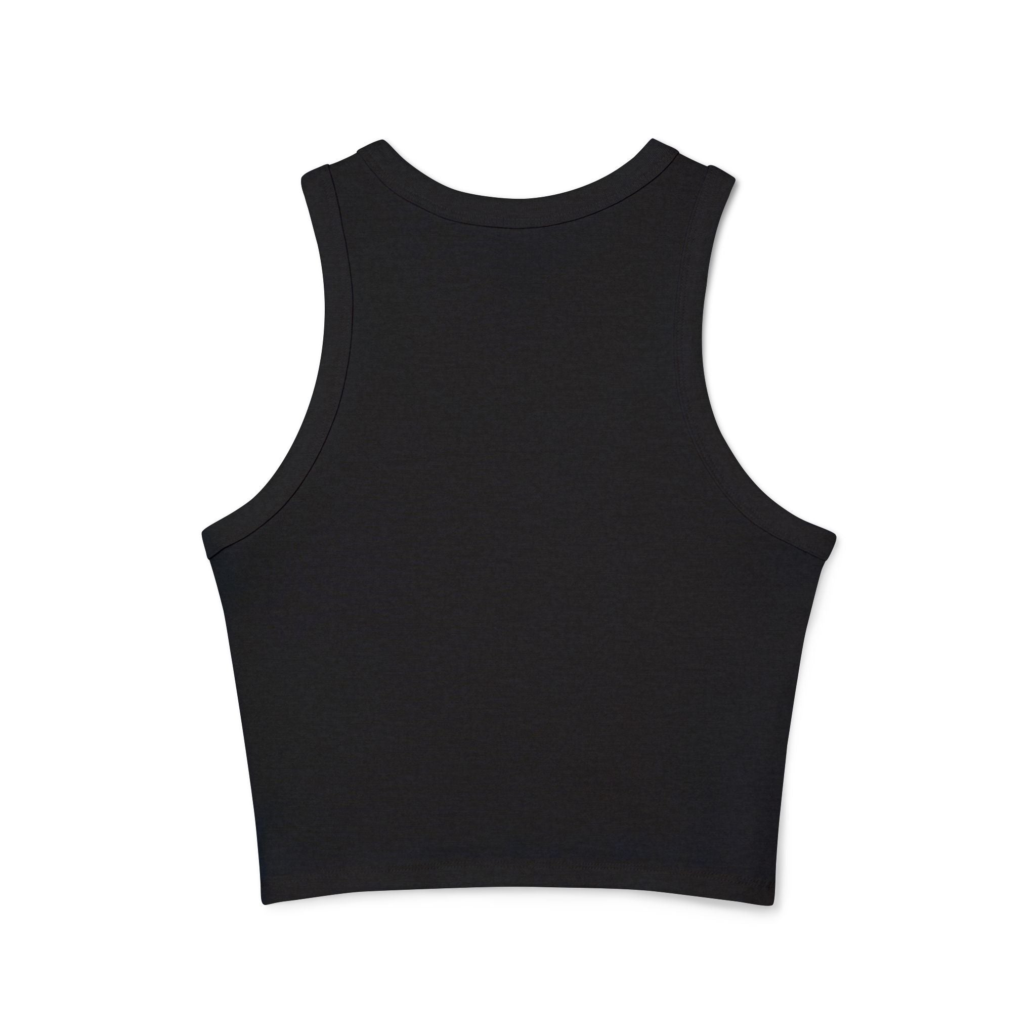Racer Tank — "Poor Life Decisions" Retro Cocktail Graphic