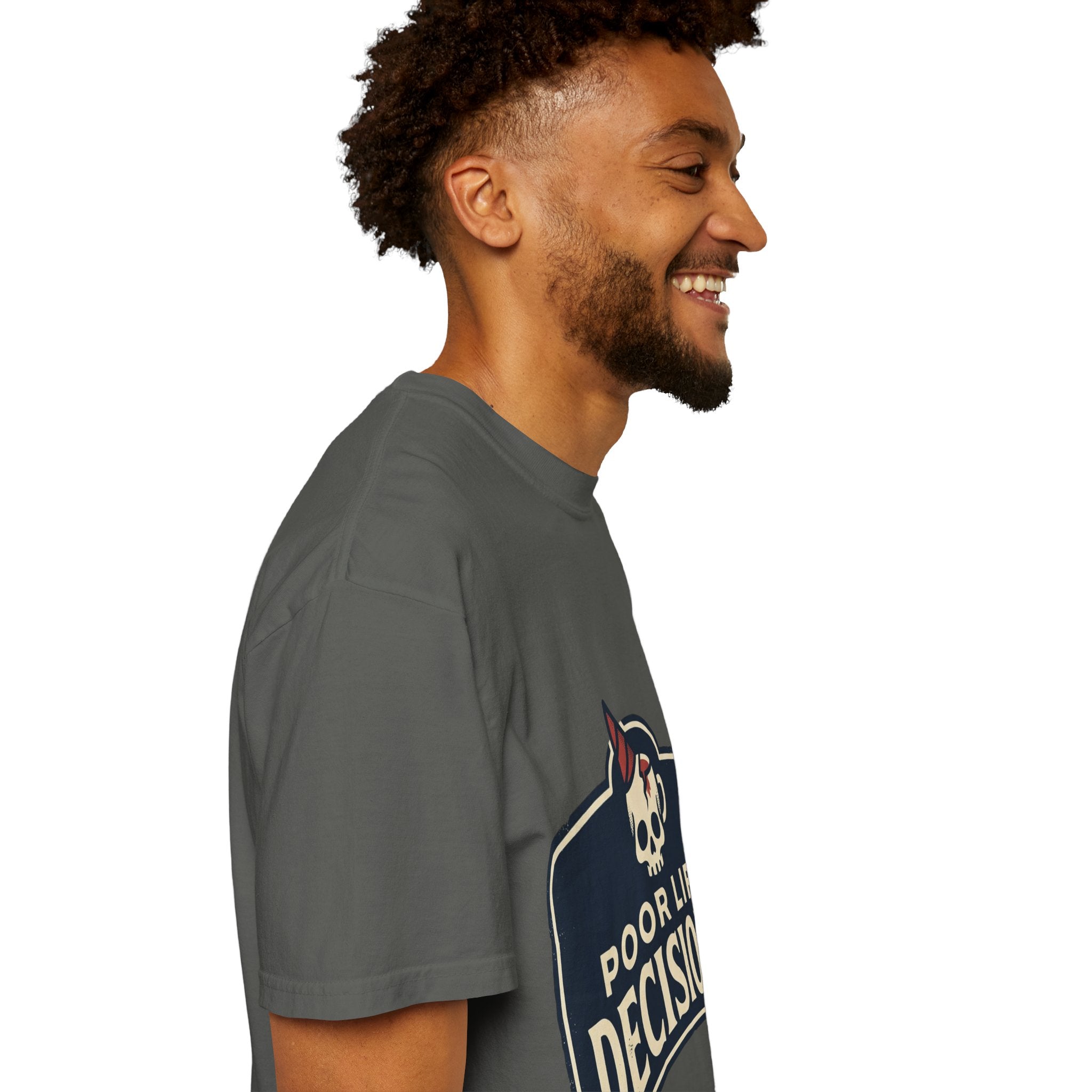Poor Life Decisions Skull T-Shirt