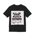 Poor Life Decisions Tee — Gothic Rose Drip Graphic T-Shirt
