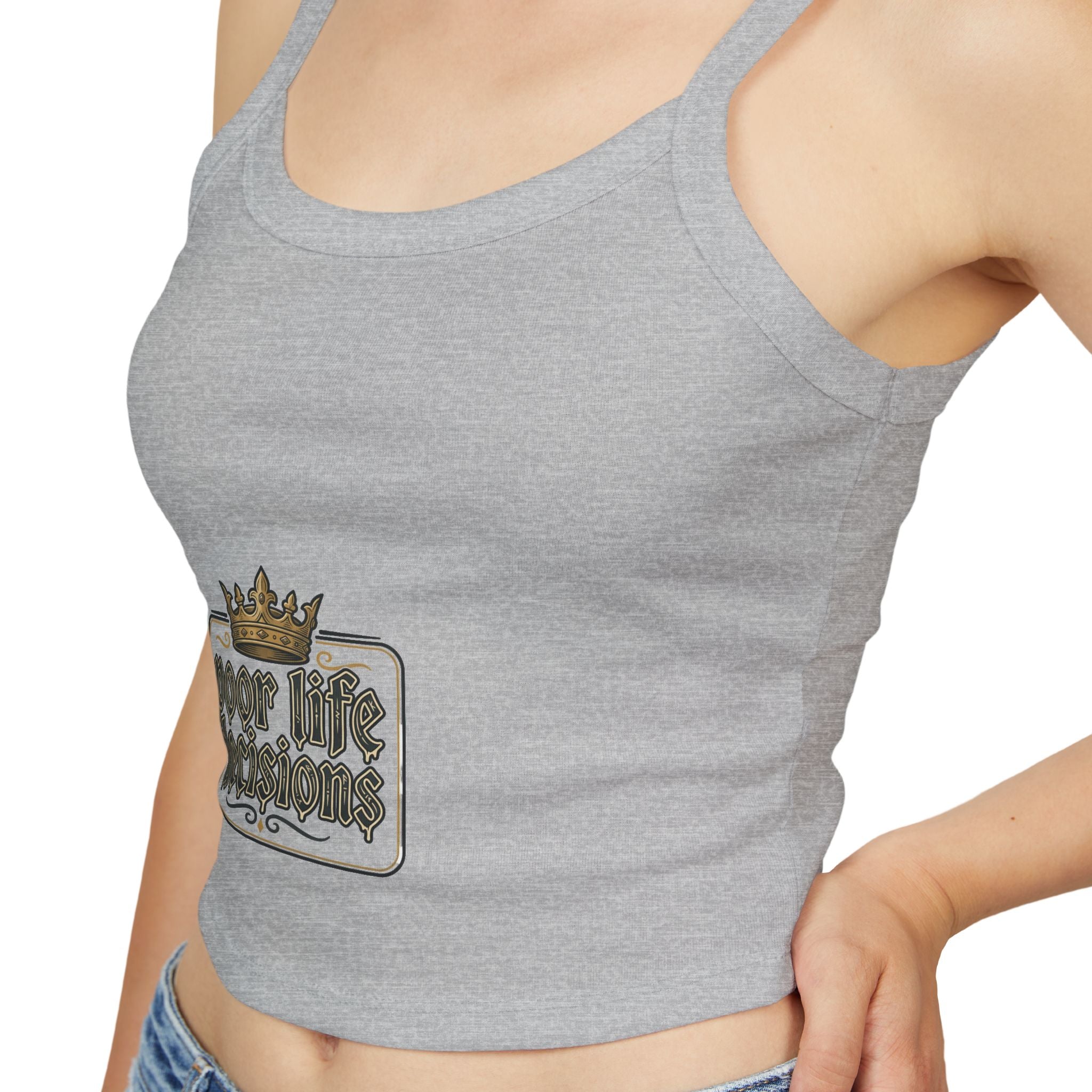 Vintage Crown 'Proof the Kingdom' Women's Spaghetti Strap Tank Top