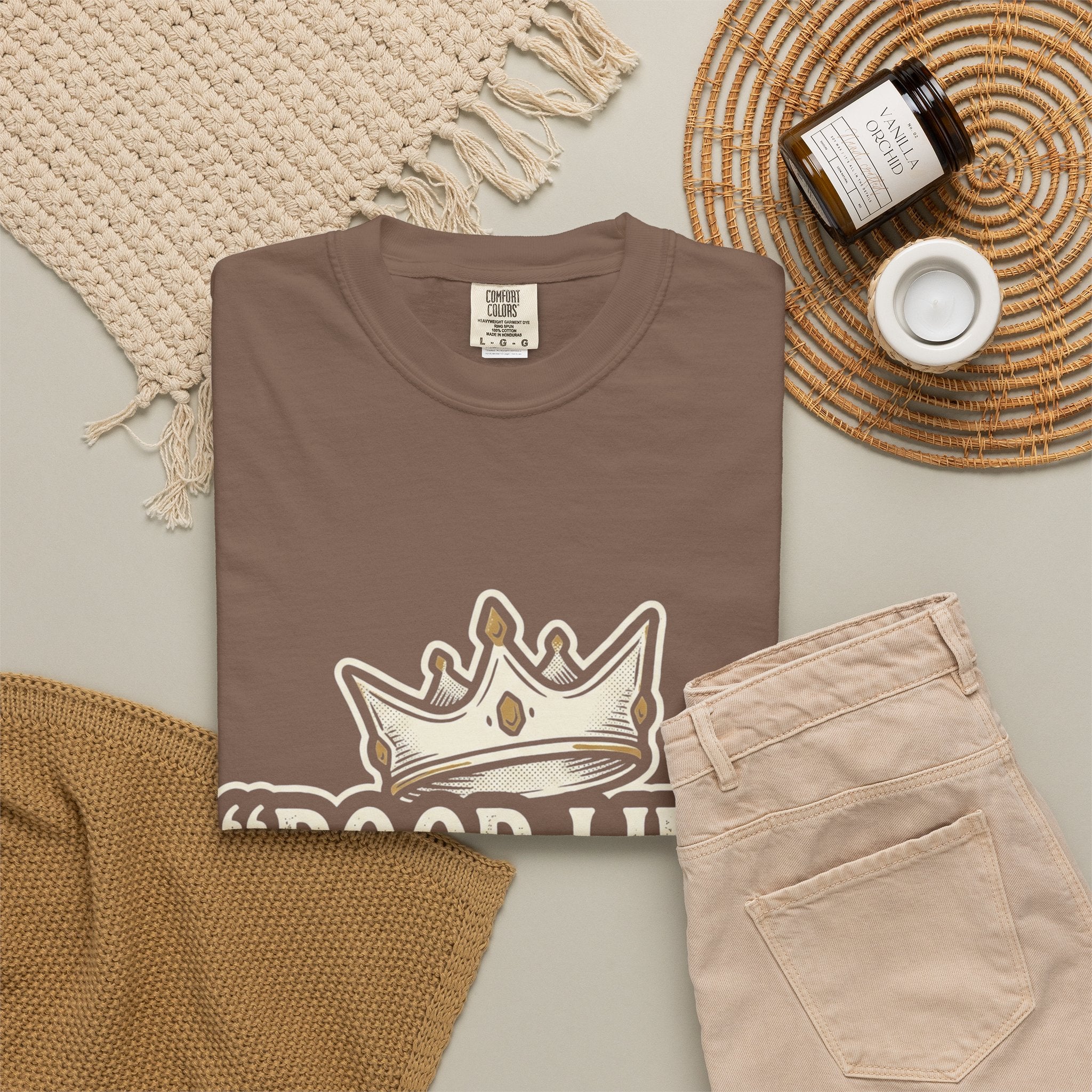 Poor Life Decisions T-Shirt — Funny Vintage Crown Graphic Tee