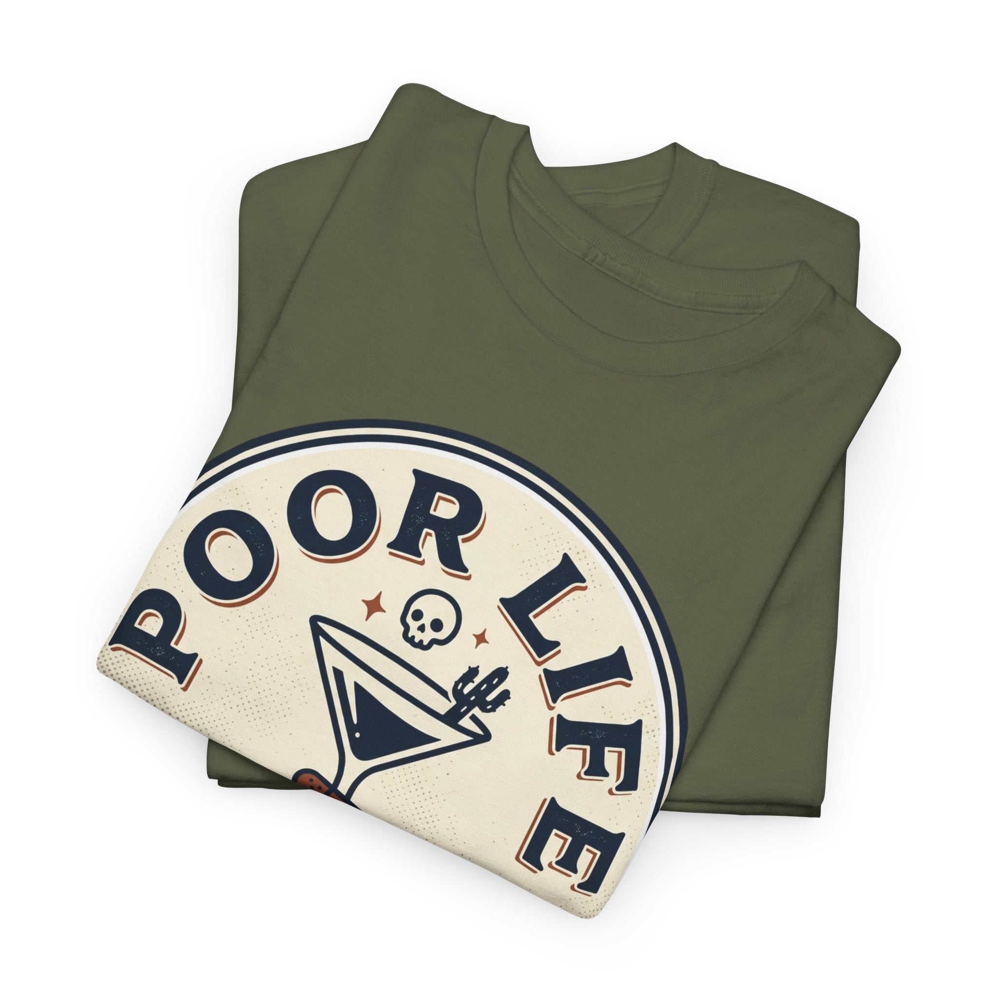 Poor Life Decisions T-Shirt — Funny Cocktail Graphic Tee for Party Lovers