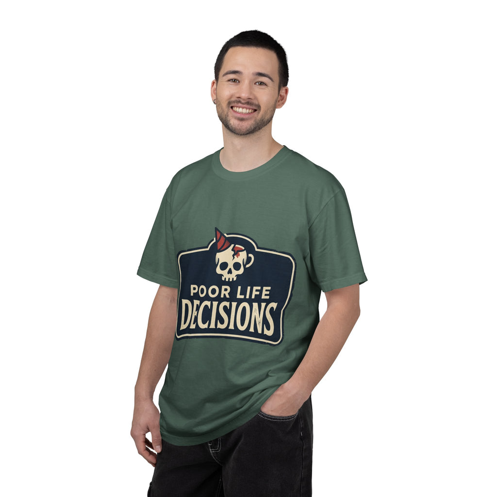 Poor Life Decisions Skull T-Shirt