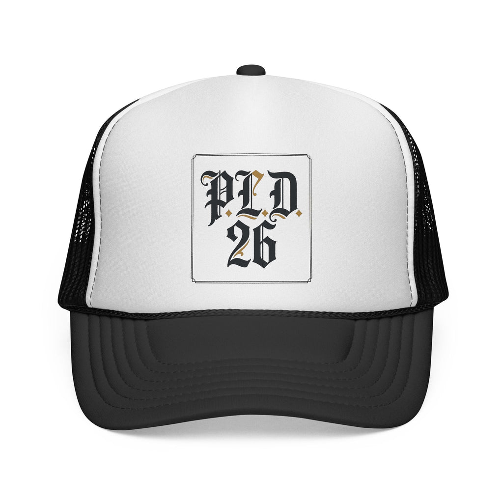 Trucker Cap — PLD 26 Gothic Logo Mesh Hat