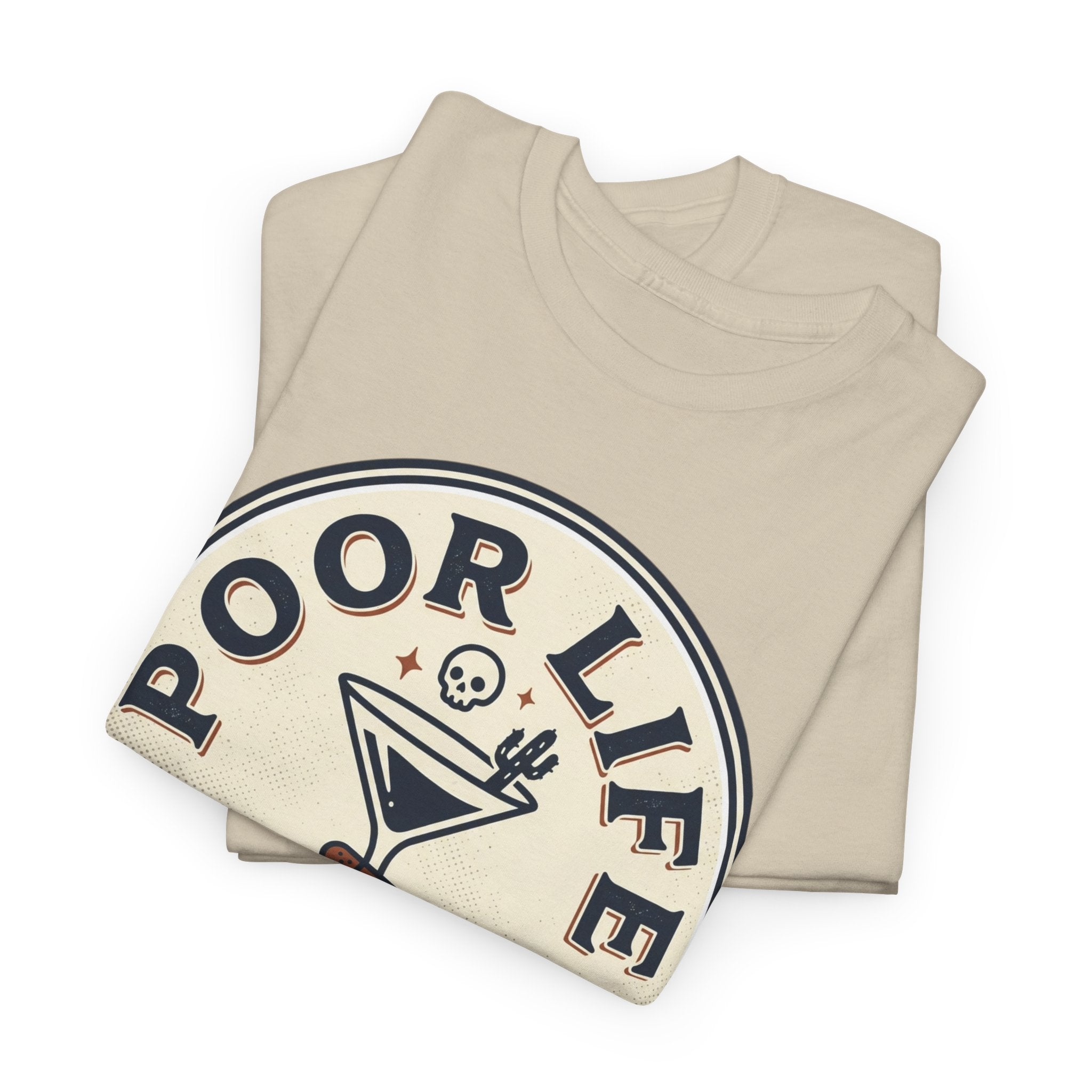 Poor Life Decisions T-Shirt — Funny Cocktail Graphic Tee for Party Lovers