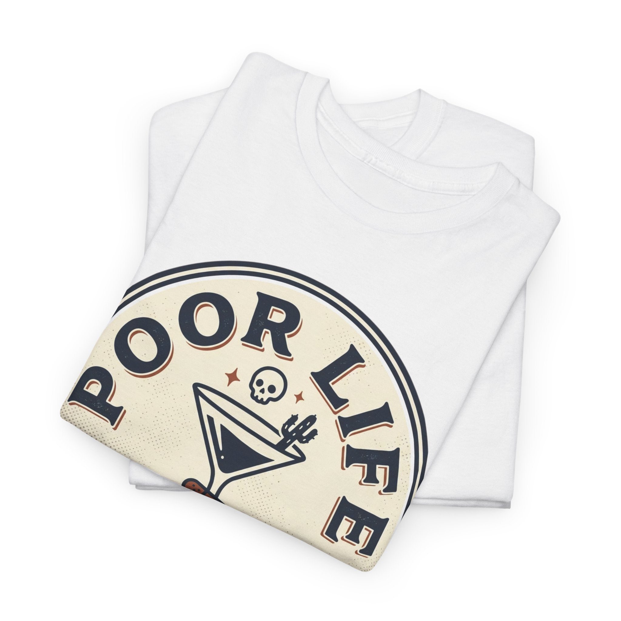 Poor Life Decisions T-Shirt — Funny Cocktail Graphic Tee for Party Lovers