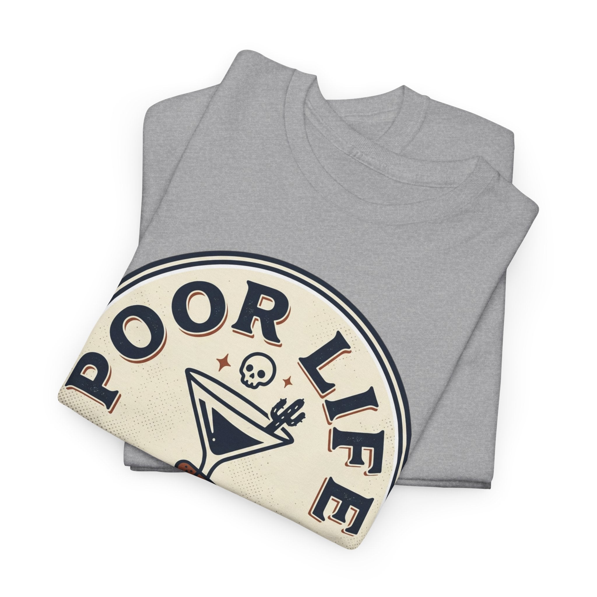 Poor Life Decisions T-Shirt — Funny Cocktail Graphic Tee for Party Lovers