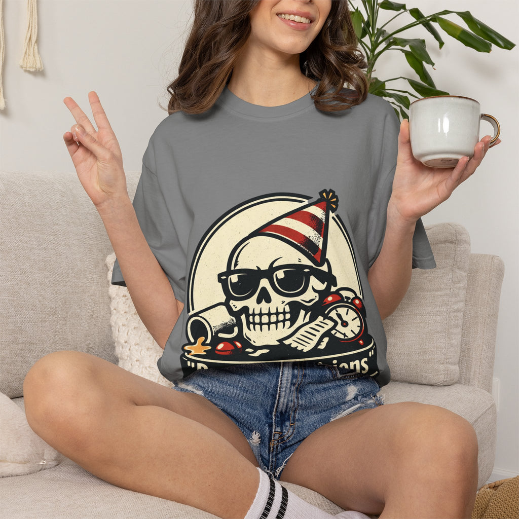 Poor Life Decisions Skull T-Shirt