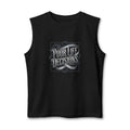 Muscle Tank — 'Pour The Illusions' Retro Script Graphic Tank Top