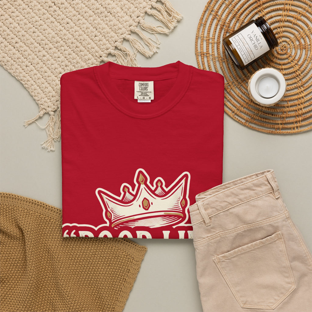 Poor Life Decisions T-Shirt — Funny Vintage Crown Graphic Tee