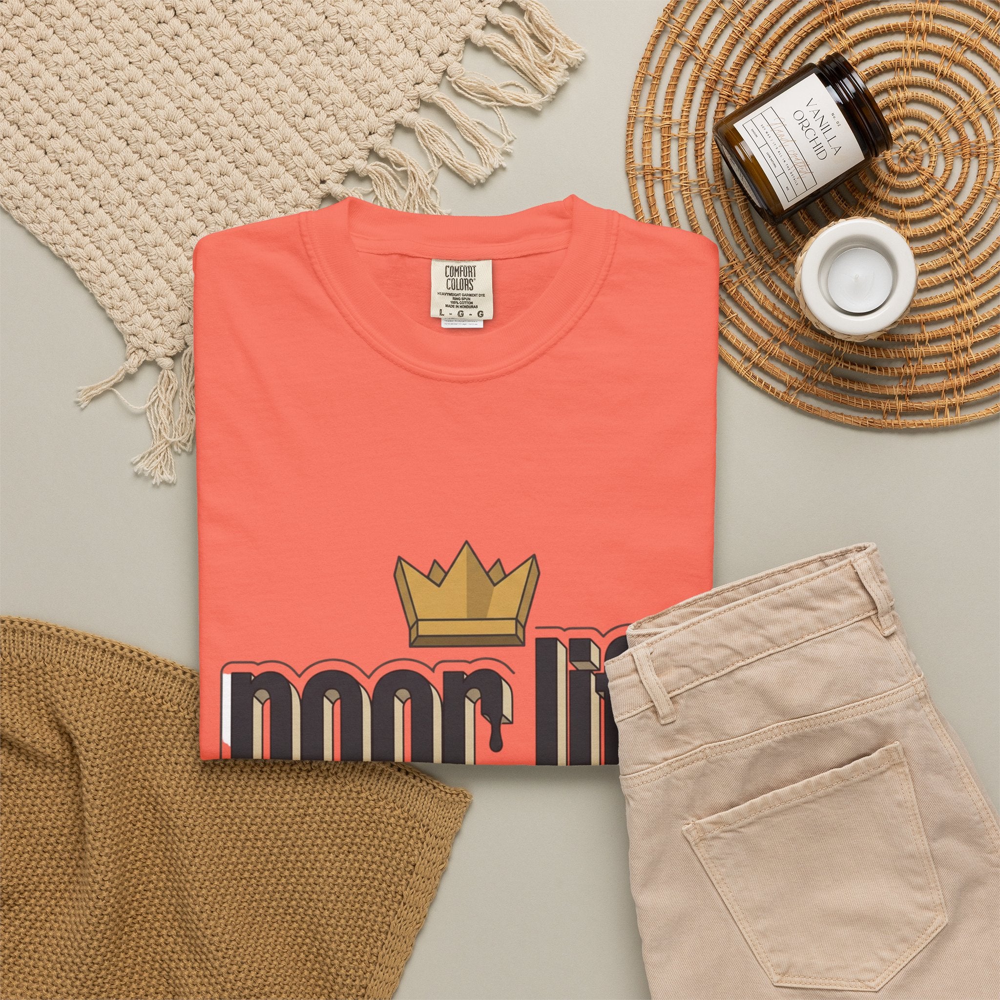 Poor Life Decisions Graphic T-Shirt — Drip Crown Streetwear Tee