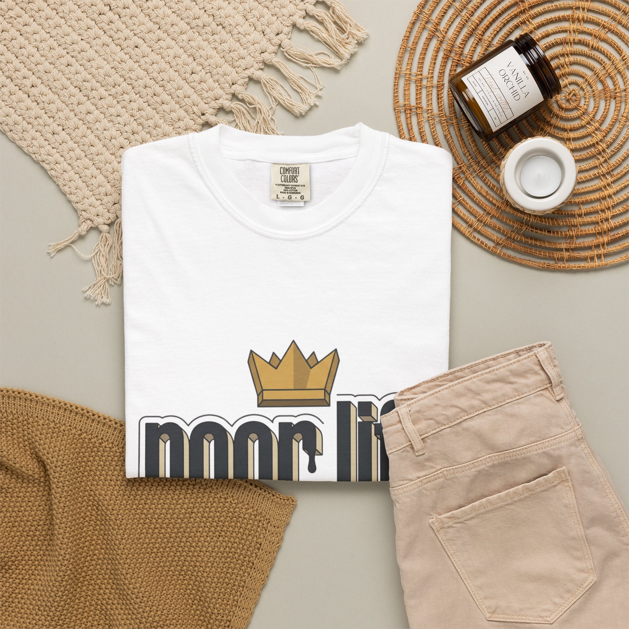 Poor Life Decisions Graphic T-Shirt — Drip Crown Streetwear Tee