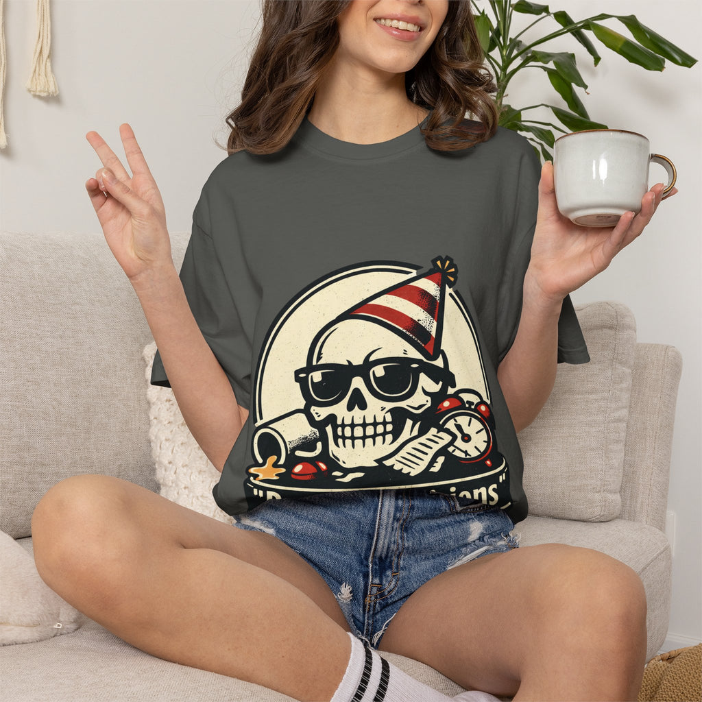 Poor Life Decisions Skull T-Shirt