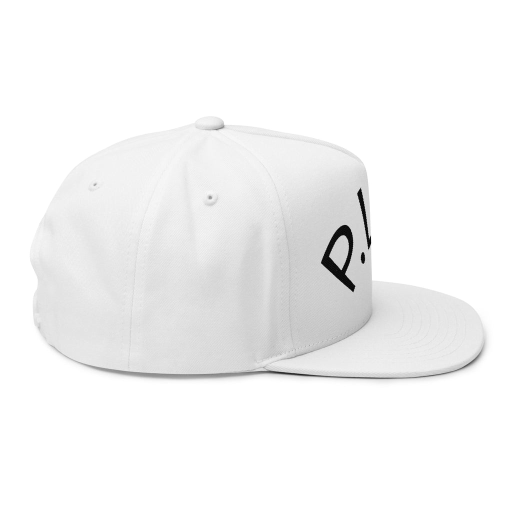 P.L.D. Embroidered Flat Bill Cap