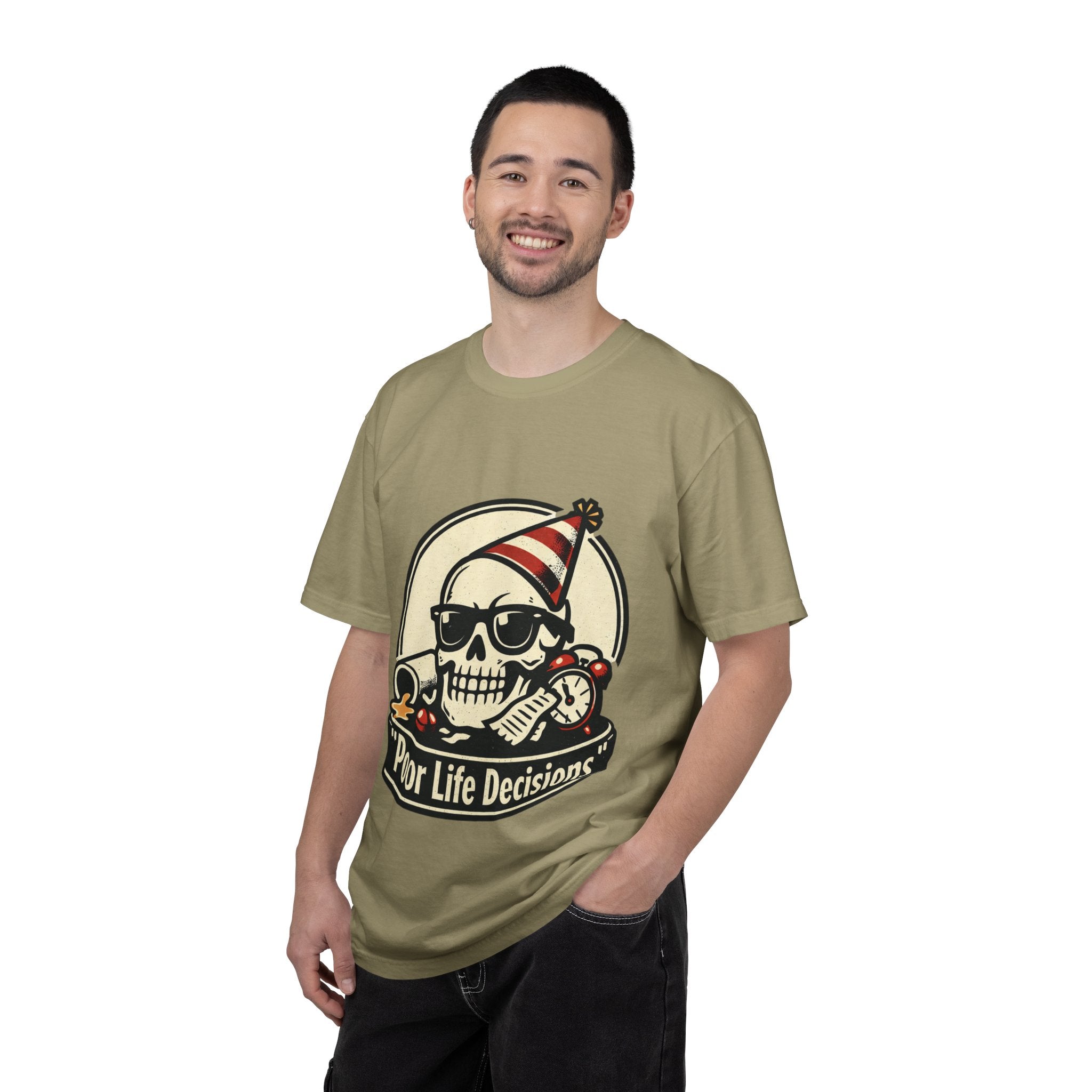 Poor Life Decisions Skull T-Shirt