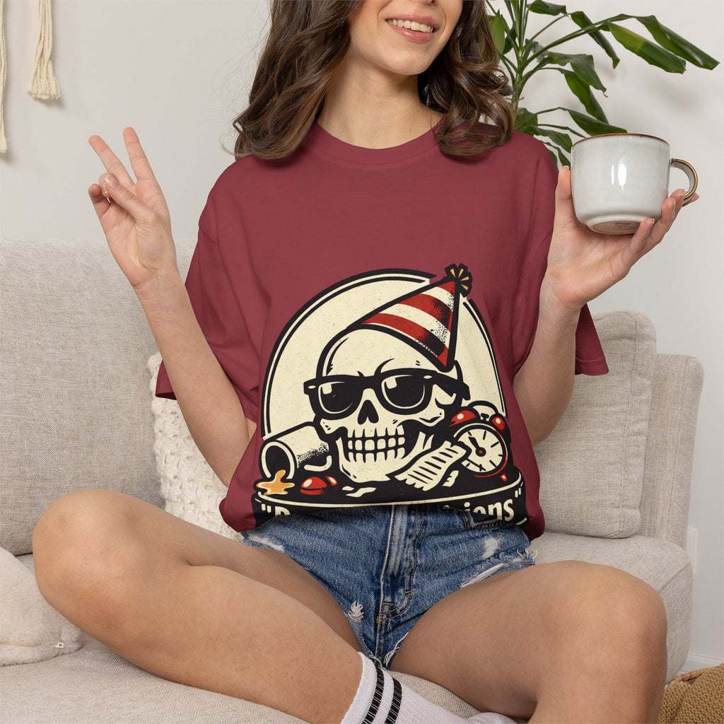 Poor Life Decisions Skull T-Shirt