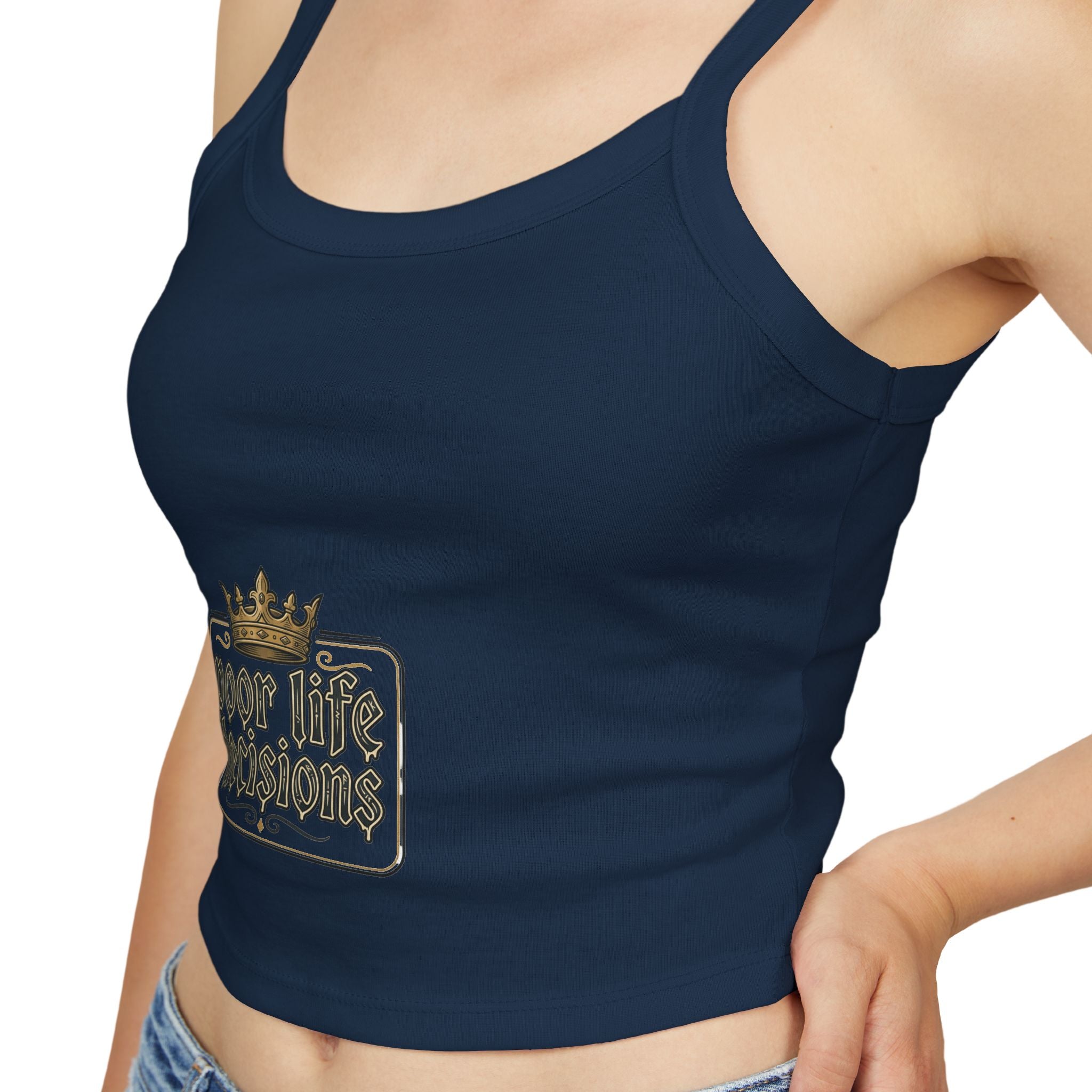 Vintage Crown 'Proof the Kingdom' Women's Spaghetti Strap Tank Top