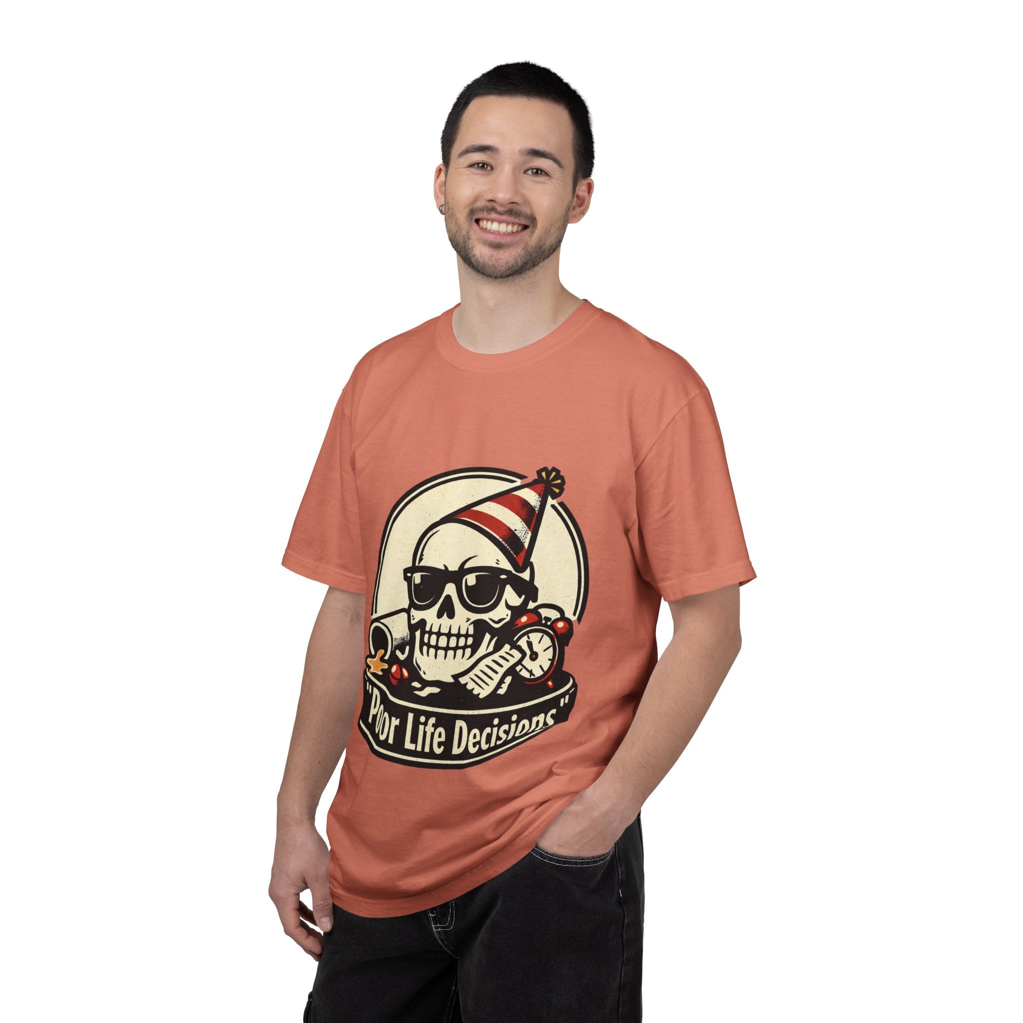 Poor Life Decisions Skull T-Shirt